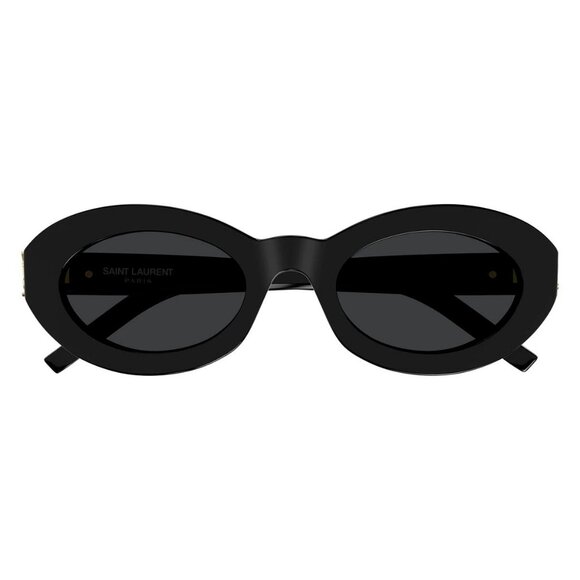 New SAINT LAURENT Black Square SL M136 001 Sunglasses Women - Picture 2 of 7